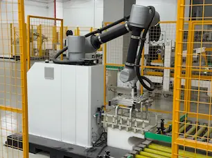 CCG new factory automated production of robotic arms
